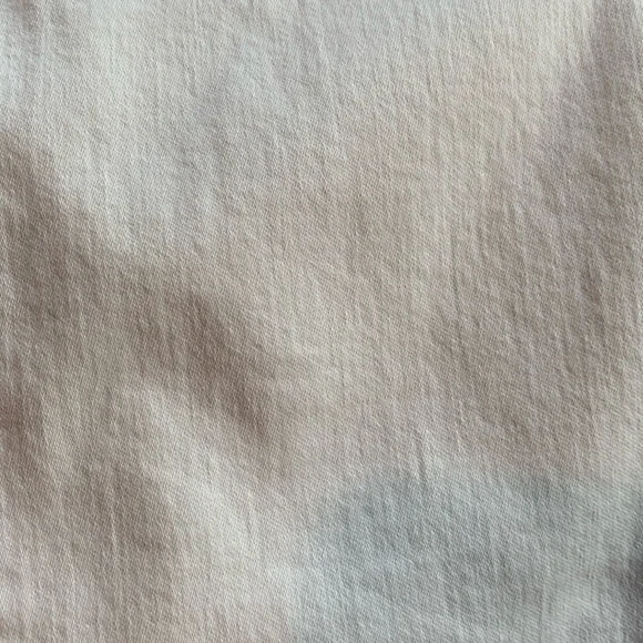 All Maternity 3/$10 Over Belly Maternity Stretch Denim Ecru Pants Size 8 - Picture 8 of 9